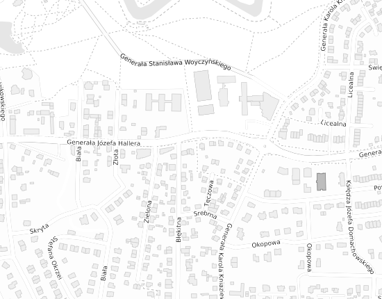 Mapa z adresem organizacji