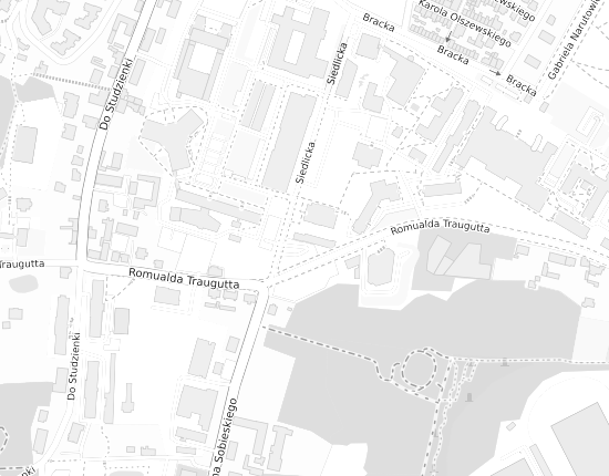 Mapa z adresem organizacji