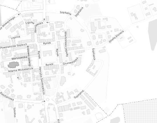 Mapa z adresem organizacji