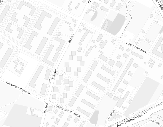 Mapa z adresem organizacji