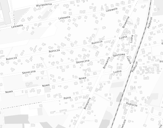 Mapa z adresem organizacji