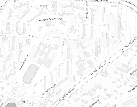 Mapa z adresem organizacji