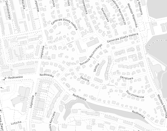 Mapa z adresem organizacji