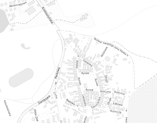 Mapa z adresem organizacji