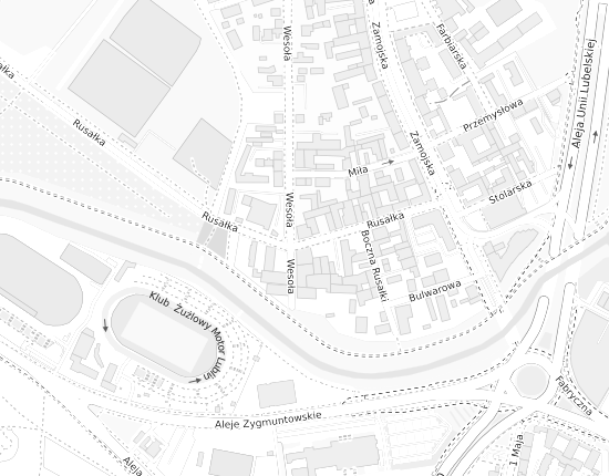 Mapa z adresem organizacji