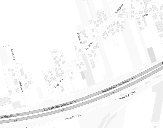 Mapa z adresem organizacji