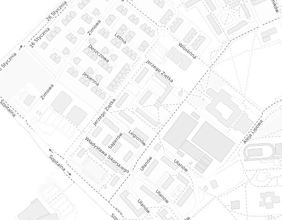 Mapa z adresem organizacji