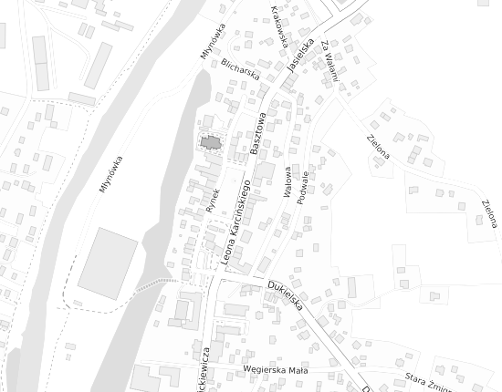 Mapa z adresem organizacji