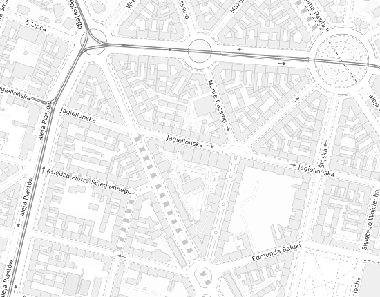 Mapa z adresem organizacji
