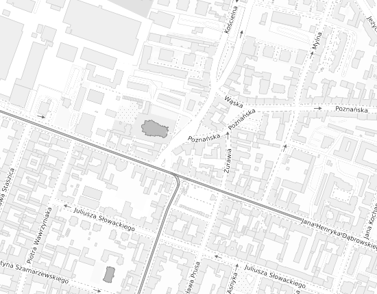 Mapa z adresem organizacji