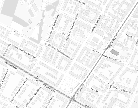 Mapa z adresem organizacji
