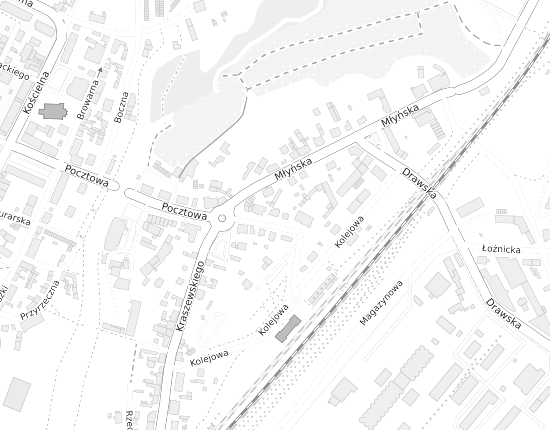 Mapa z adresem organizacji