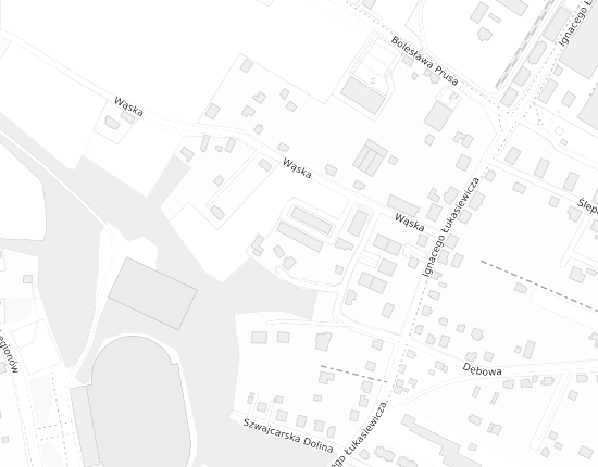 Mapa z adresem organizacji