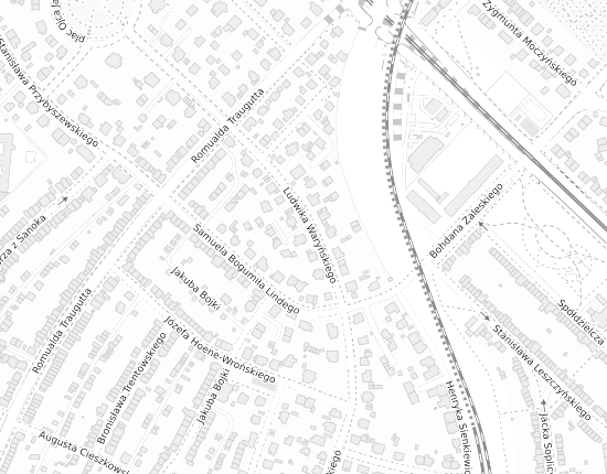 Mapa z adresem organizacji