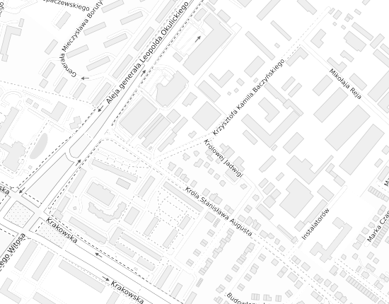 Mapa z adresem organizacji