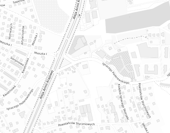 Mapa z adresem organizacji