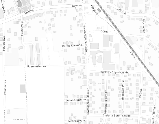 Mapa z adresem organizacji