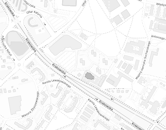 Mapa z adresem organizacji
