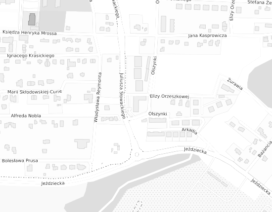 Mapa z adresem organizacji