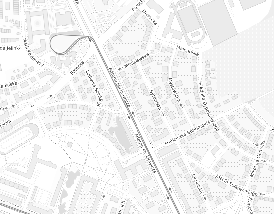 Mapa z adresem organizacji