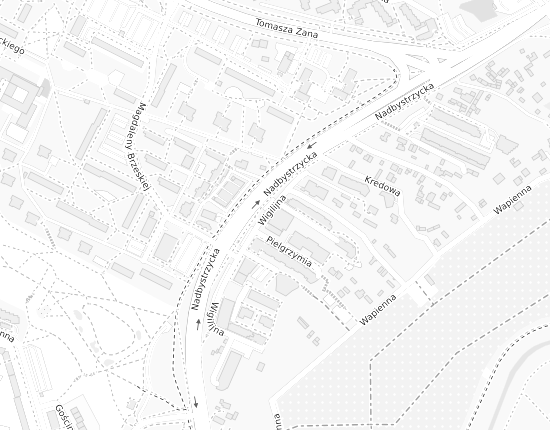 Mapa z adresem organizacji