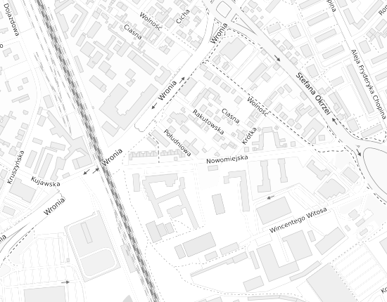 Mapa z adresem organizacji