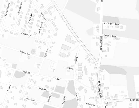 Mapa z adresem organizacji