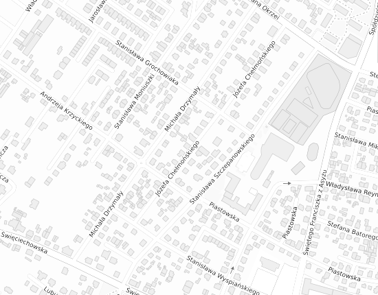 Mapa z adresem organizacji