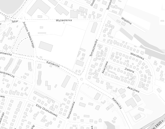 Mapa z adresem organizacji