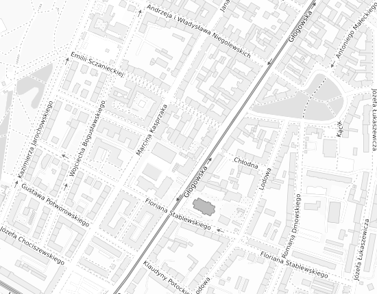 Mapa z adresem organizacji