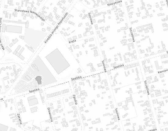 Mapa z adresem organizacji