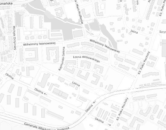 Mapa z adresem organizacji