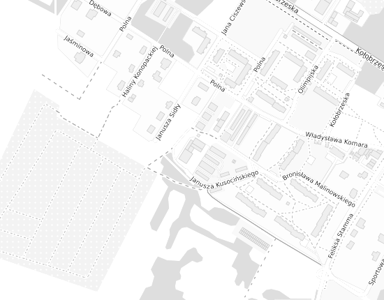 Mapa z adresem organizacji