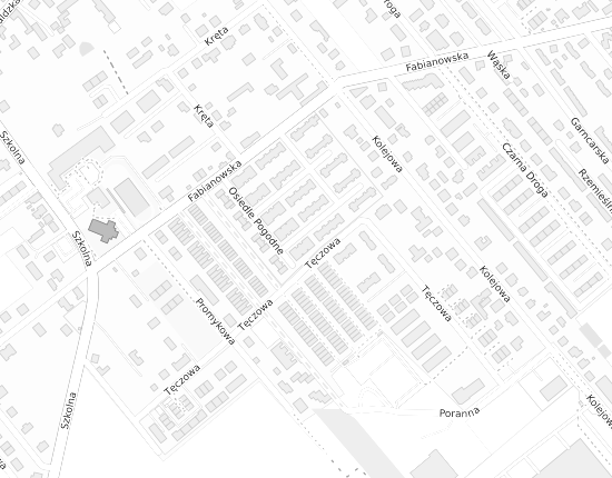 Mapa z adresem organizacji