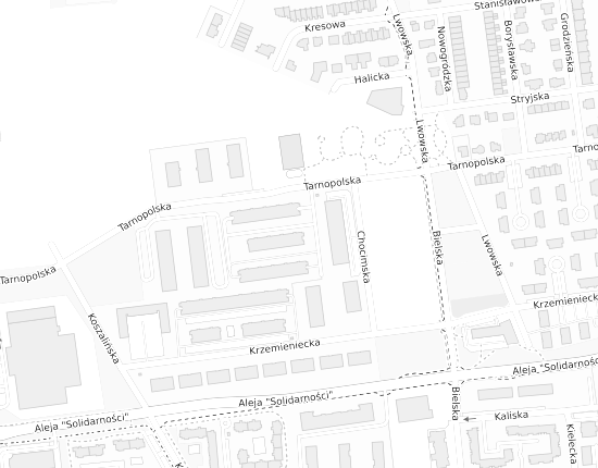 Mapa z adresem organizacji