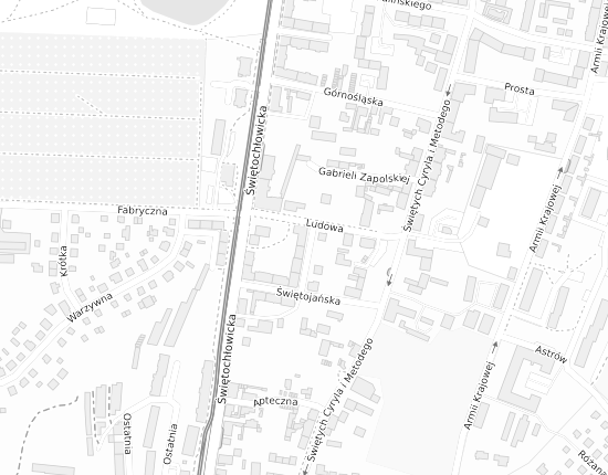 Mapa z adresem organizacji