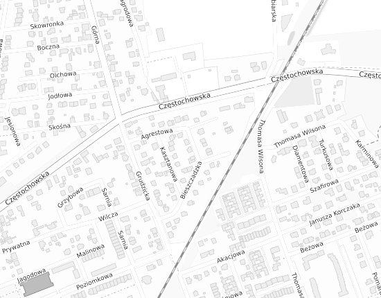 Mapa z adresem organizacji