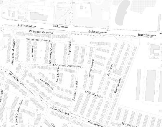 Mapa z adresem organizacji