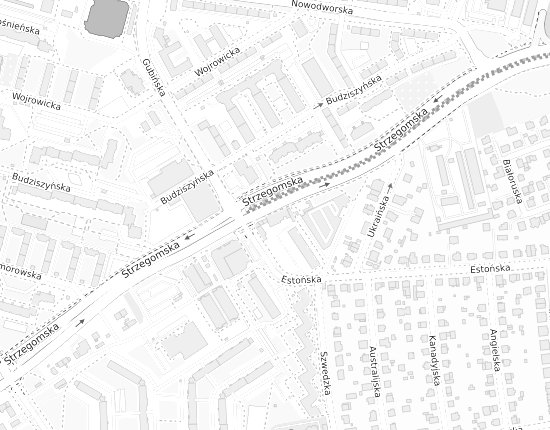 Mapa z adresem organizacji