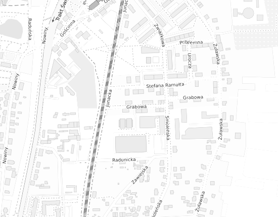 Mapa z adresem organizacji