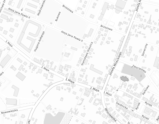 Mapa z adresem organizacji