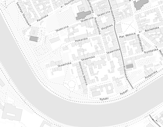 Mapa z adresem organizacji