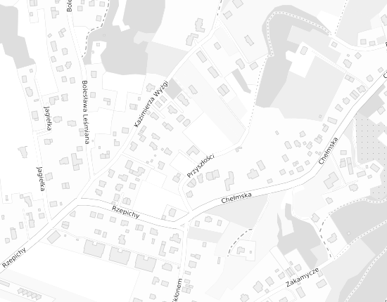 Mapa z adresem organizacji
