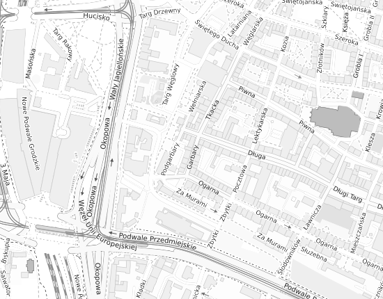 Mapa z adresem organizacji