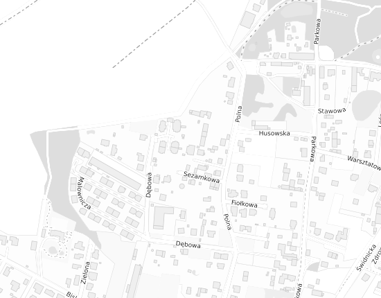 Mapa z adresem organizacji