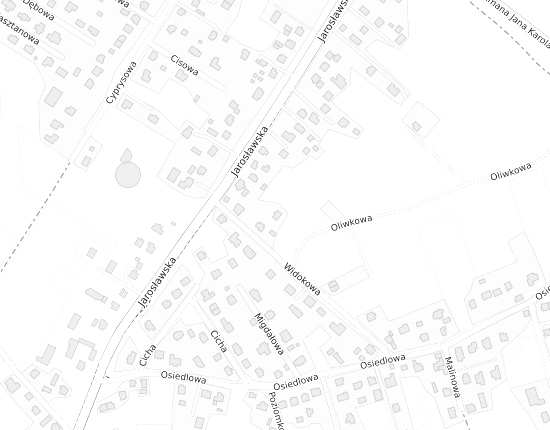 Mapa z adresem organizacji