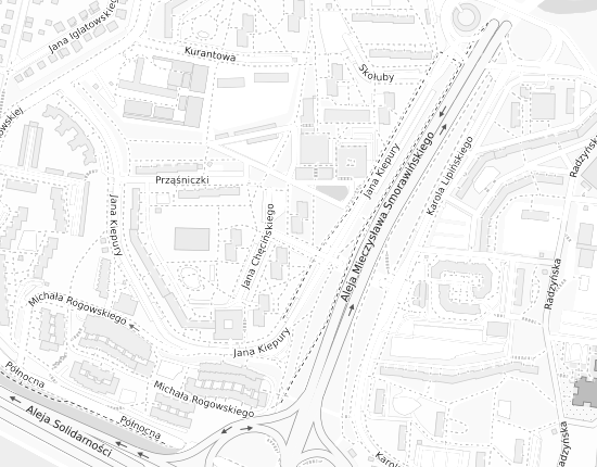 Mapa z adresem organizacji
