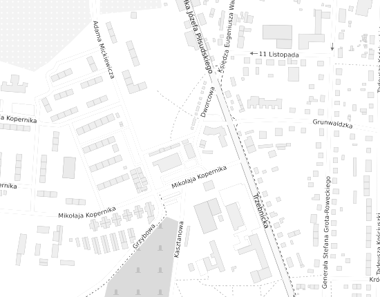 Mapa z adresem organizacji