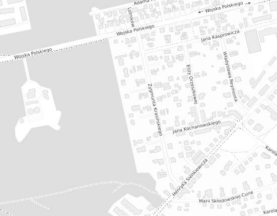 Mapa z adresem organizacji
