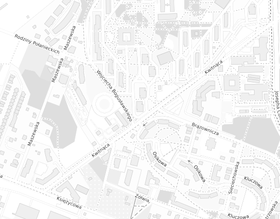 Mapa z adresem organizacji